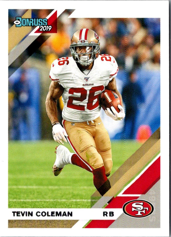 2019 Donruss Tevin Coleman #20