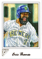 2017 Topps Gallery Eric Thames #90