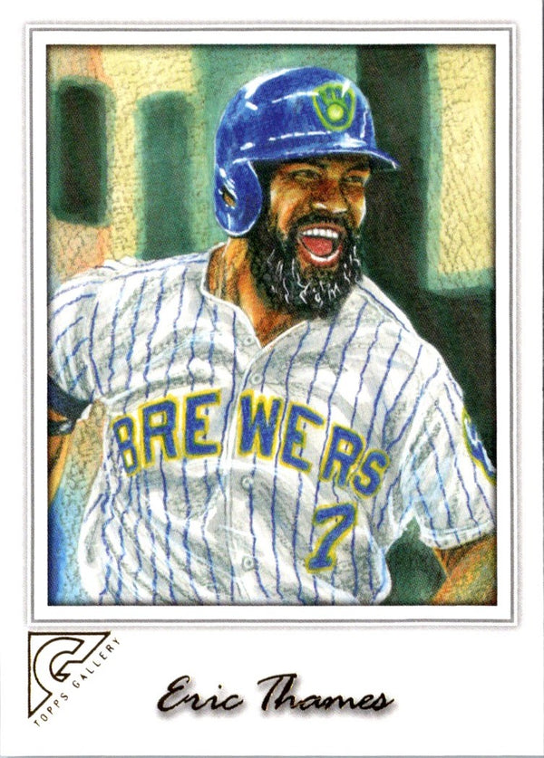 2017 Topps Gallery Eric Thames #90