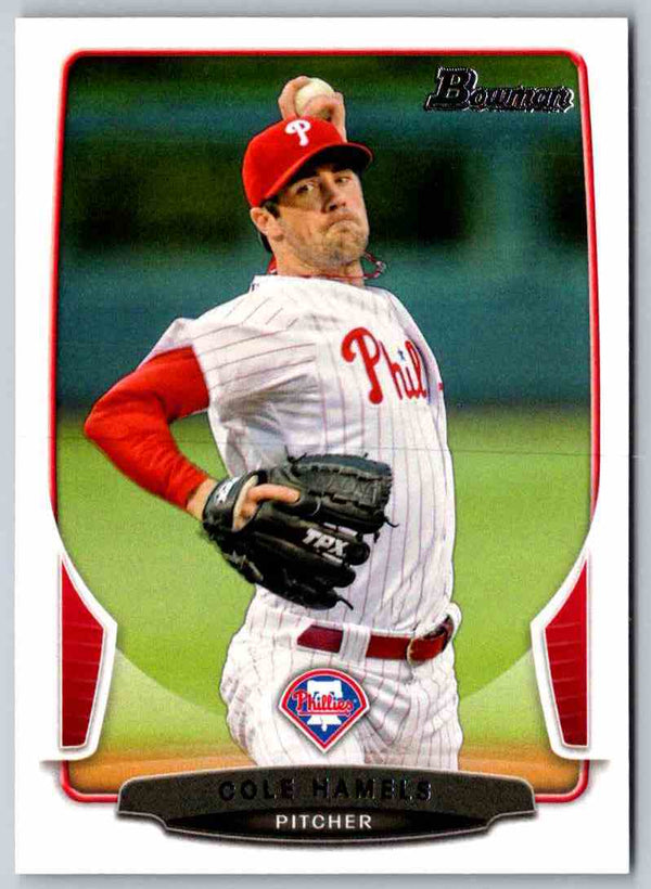 2014 Bowman Cole Hamels #135