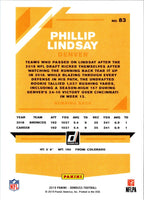 2019 Donruss Phillip Lindsay #83