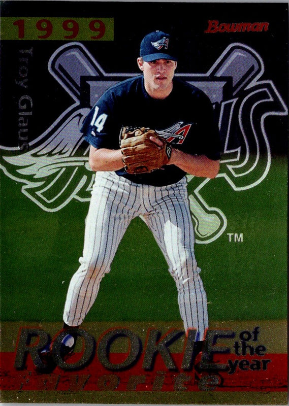 1998 Bowman 1999 ROY Favorites Troy Glaus #ROY2