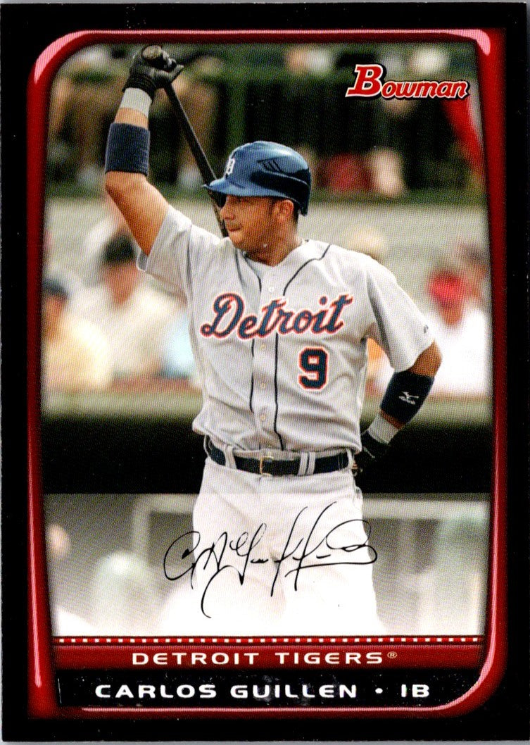 2008 Bowman Carlos Guillen