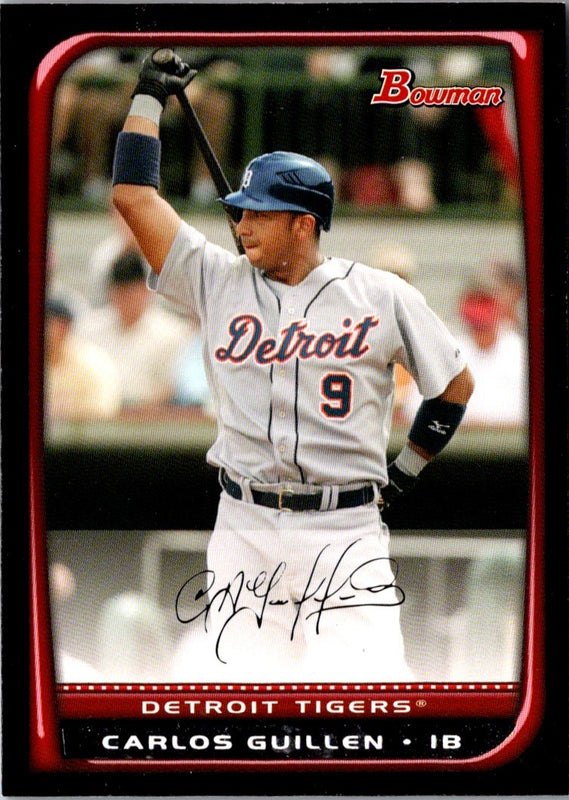 2008 Bowman Carlos Guillen #139