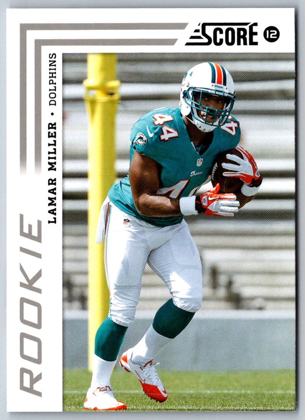 2012 Score Lamar Miller #345