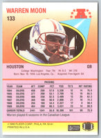 1990 Fleer Warren Moon #133