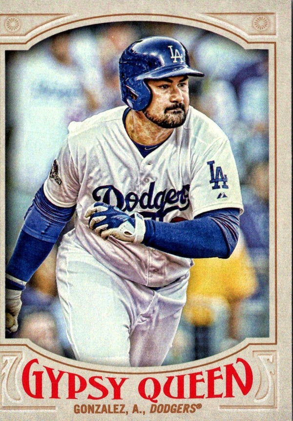 2016 Topps Gypsy Queen Adrian Gonzalez #138