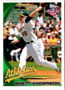 2010 Topps Opening Day Brett Anderson