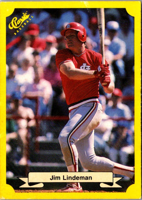 1987 Classic Update Yellow Jim Lindeman #111