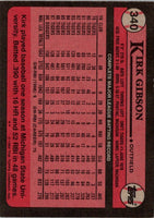 1989 Topps Kirk Gibson #340
