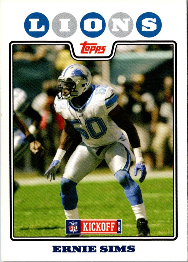 2008 Topps Kickoff Ernie Sims #147