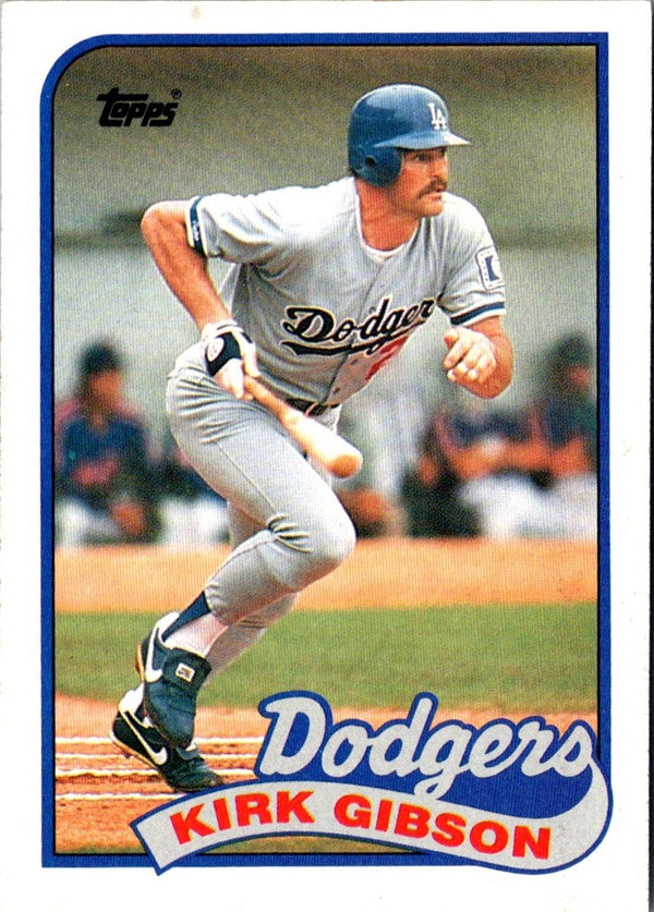 1989 Topps Kirk Gibson #340