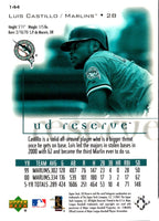 2001 UD Reserve Luis Castillo #144