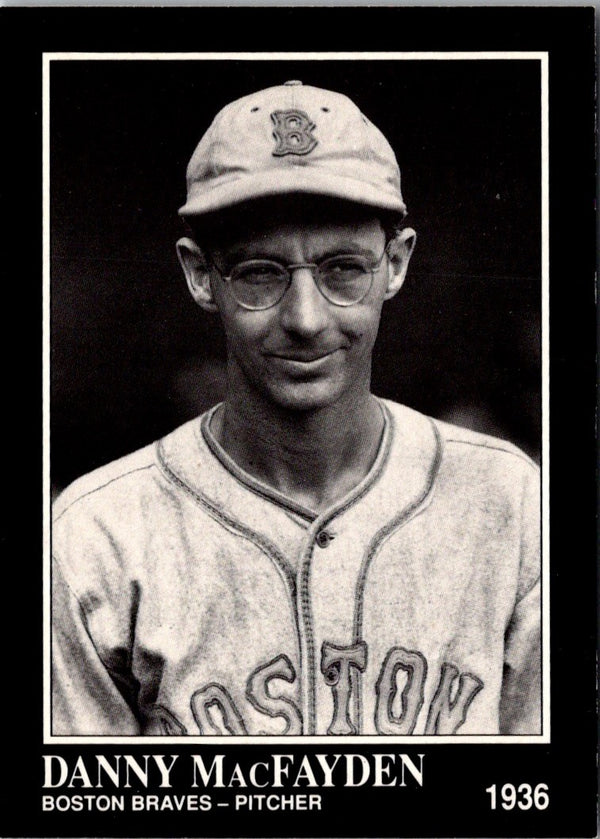 1991 Conlon Collection TSN Danny MacFayden #215