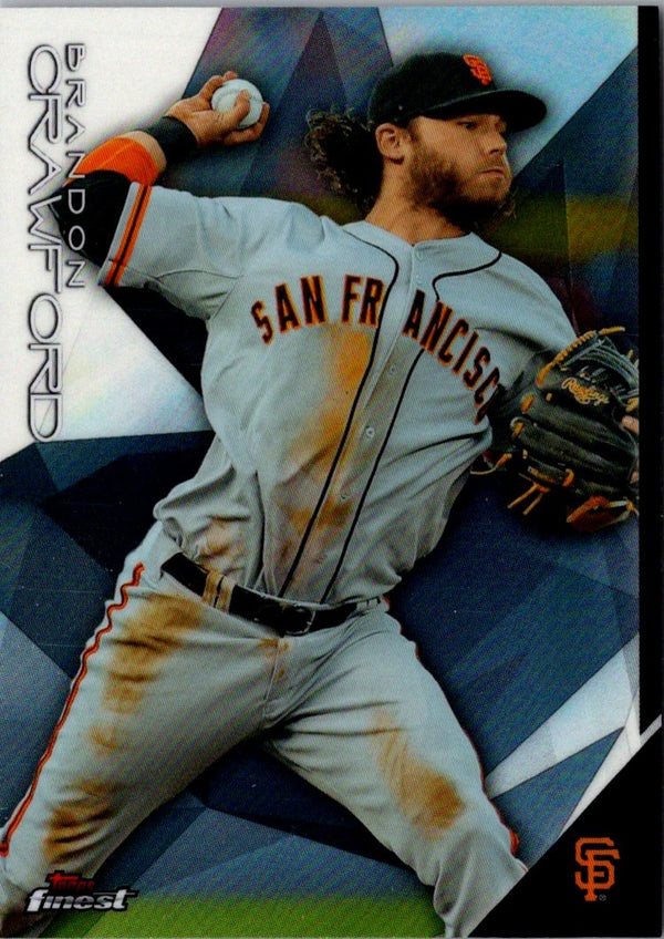 2015 Finest Brandon Crawford #71