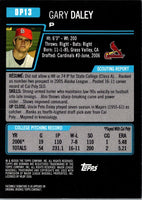 2006 Bowman Chrome Draft Picks & Prospects Gary Daley #DP13