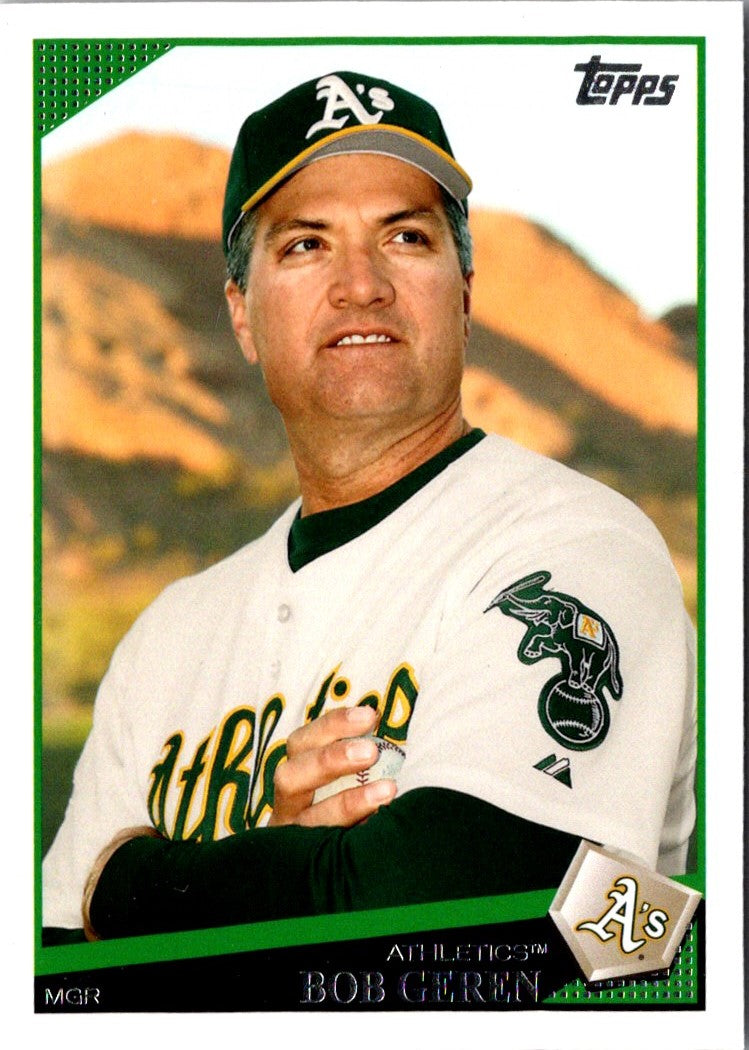 2009 Topps Bob Geren