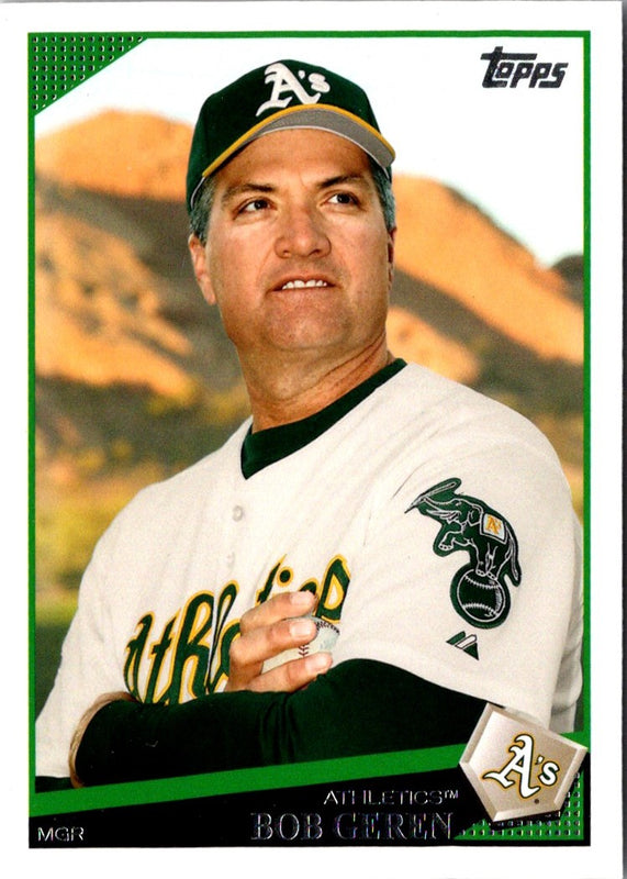 2009 Topps Bob Geren #164