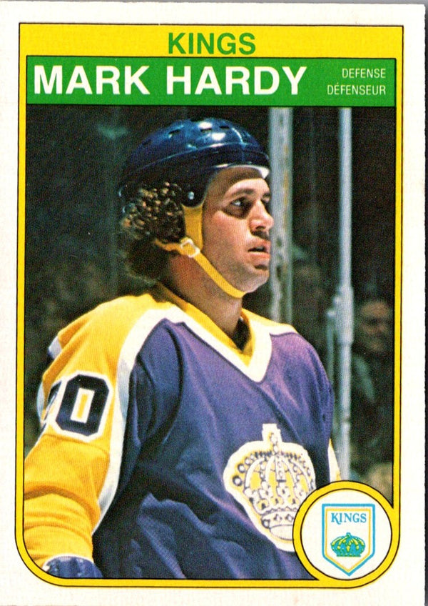 1982 O-Pee-Chee Mark Hardy #155 Rookie