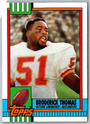 1990 Topps Broderick Thomas