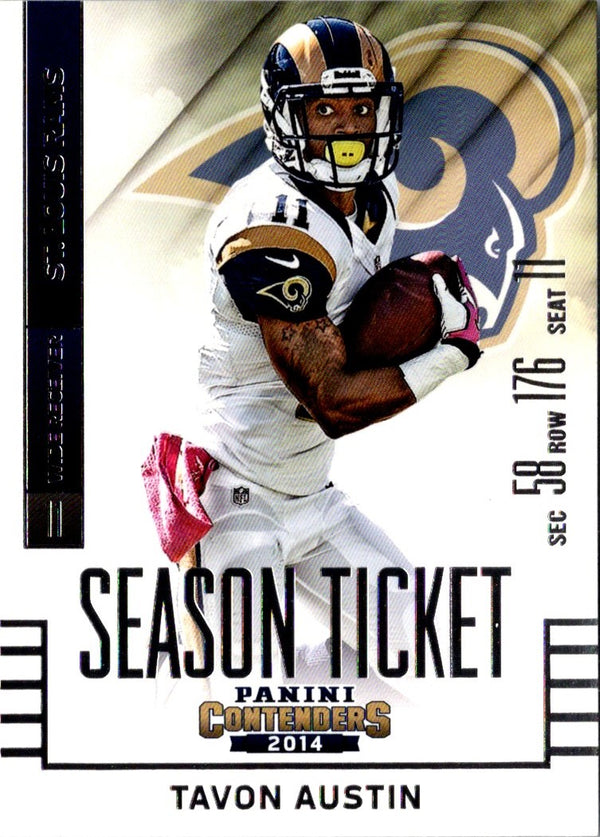 2014 Panini Contenders Tavon Austin #74