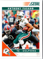 2011 Score Anthony Fasano #150