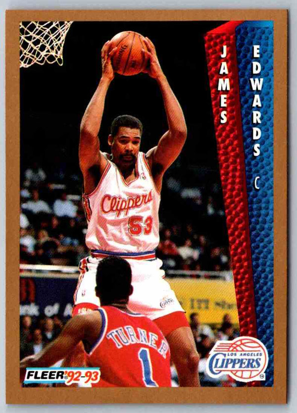 1992 Fleer James Edwards #98