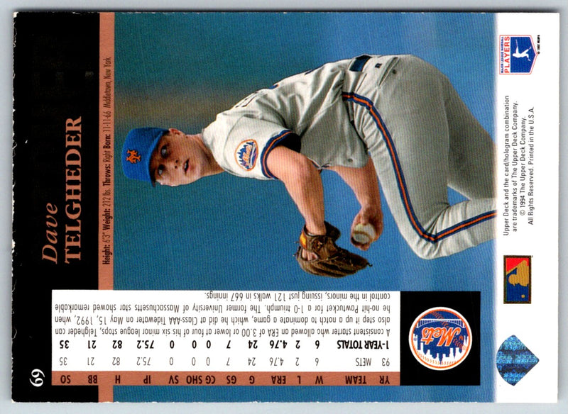 1994 Upper Deck New York Mets