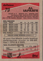 1989 Topps Al Iafrate #79