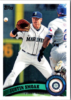2011 Topps Justin Smoak #483