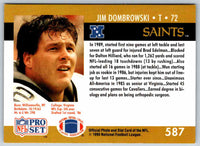 1992 Proset Jim Dombrowski #587