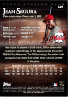 2019 Stadium Club Jean Segura #110