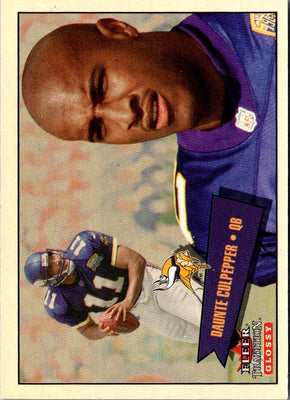 2001 Fleer Tradition Glossy Daunte Culpepper #93