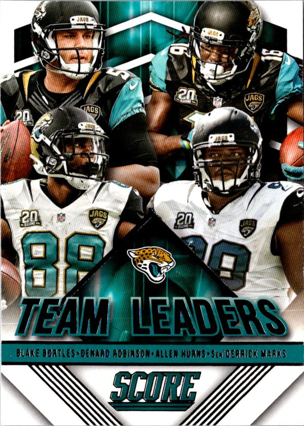 2015 Score Team Leaders Allen Hurns/Blake Bortles/Denard Robinson/Sen'Derrick Marks #19