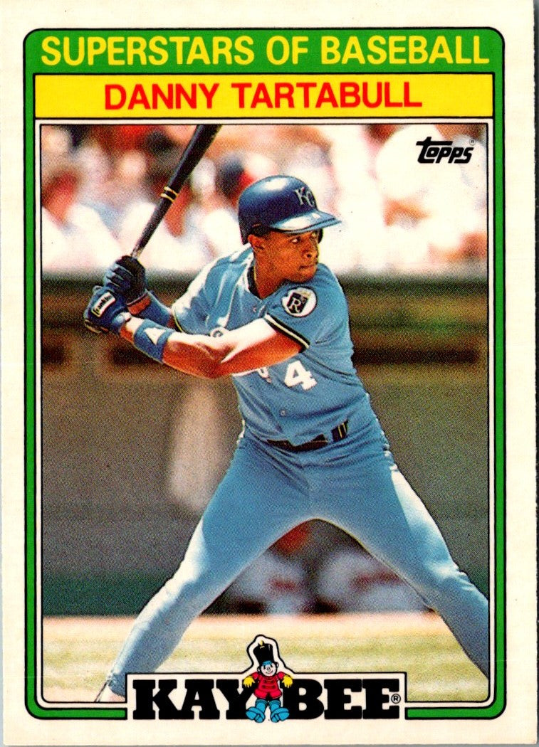 1988 Topps Kay-Bee Superstars of Baseball Danny Tartabull