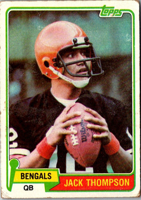 1981 Topps Jack Thompson #81