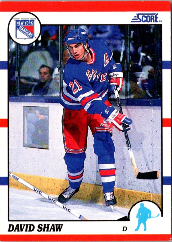 1990 Score David Shaw #98