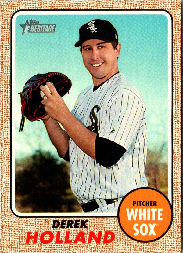 2017 Topps Heritage Derek Holland #652