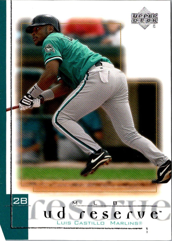 2001 UD Reserve Luis Castillo #144