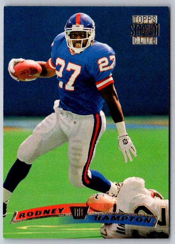 1996 Topps 40th Anniversary Rodney Hampton #27