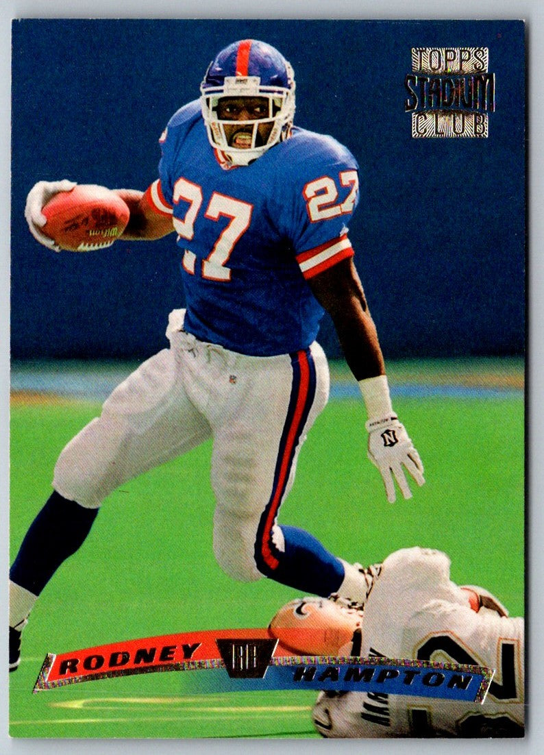 1996 Topps 40th Anniversary Rodney Hampton