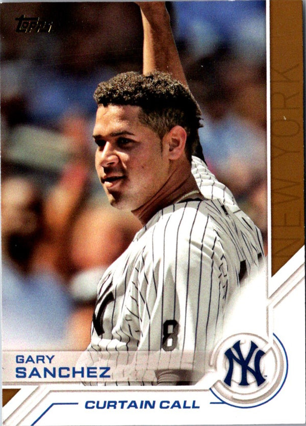 2017 Topps Salute Gary Sanchez #S-116