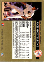 1992 Leaf Black Gold Rich Monteleone #352