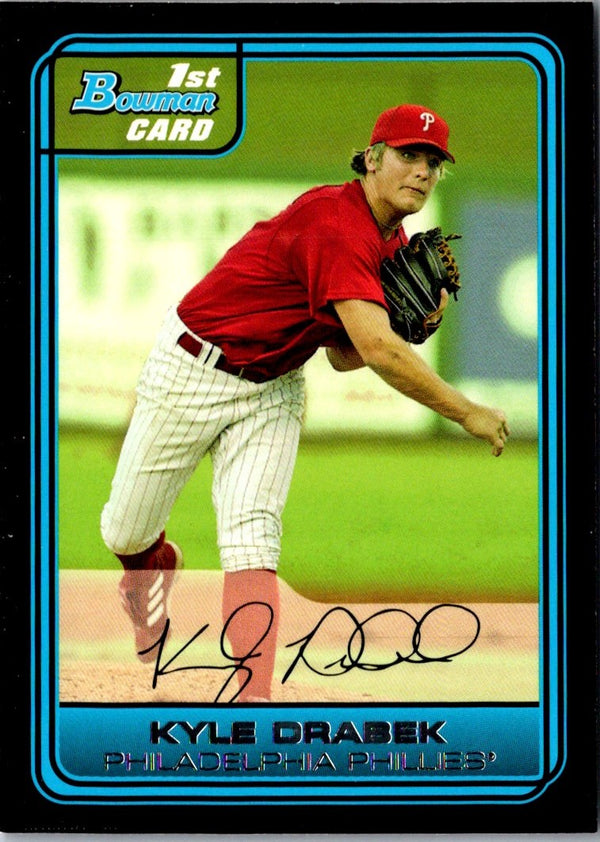 2006 Bowman Chrome Draft Picks & Prospects Kyle Drabek #DP46