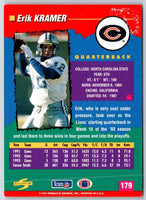 1994 Score Erik Kramer #179