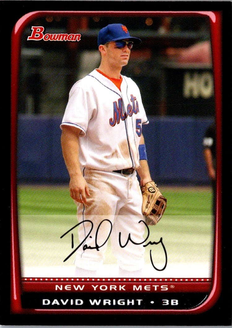 2008 Bowman David Wright