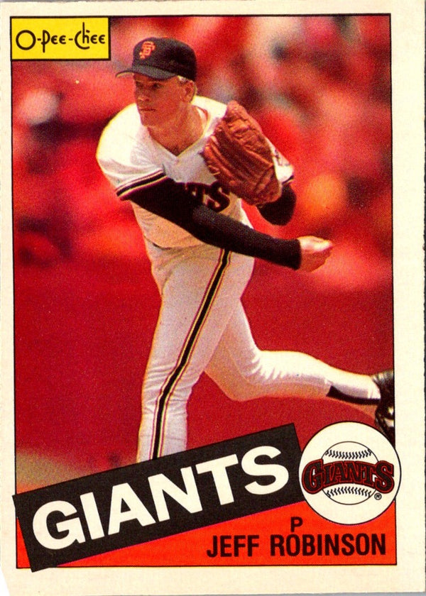 1985 O-Pee-Chee Jeff Robinson #5