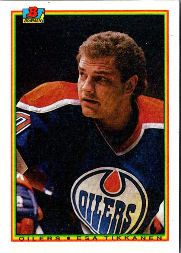 1990 Bowman Esa Tikkanen #194