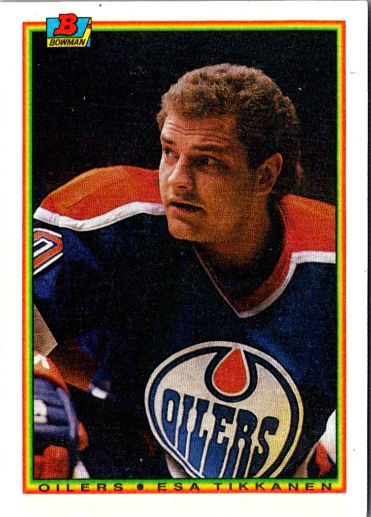 1990 Bowman Esa Tikkanen