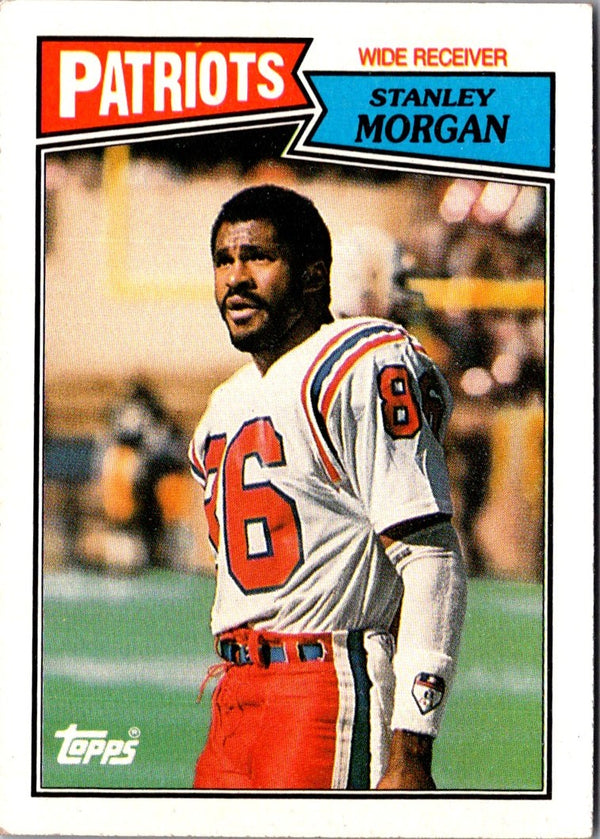 1987 Topps Stanley Morgan #101